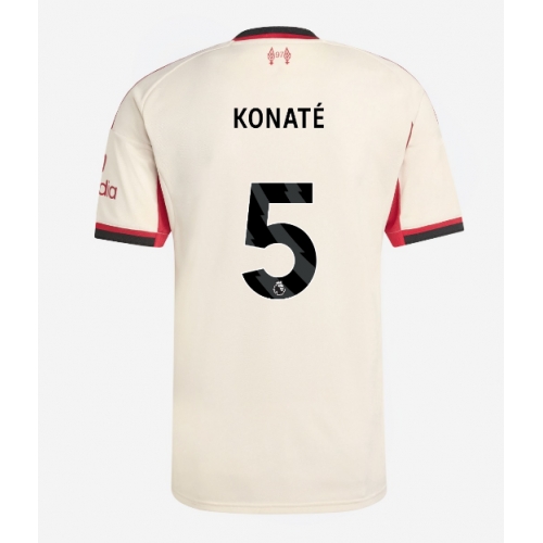 Billige Fotballdrakt Liverpool Ibrahima Konate #5 Replika Bortedrakt 2025-26 Kortermet Billige Fotballdrakt Liverpool Ibrahima Konate #5 Replika Bortedrakt 2025-26 Kortermet